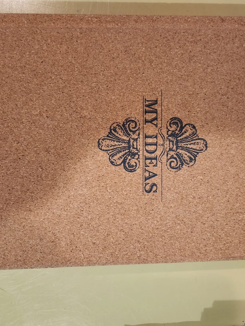 Cork Notebook - Natural Brown Cover